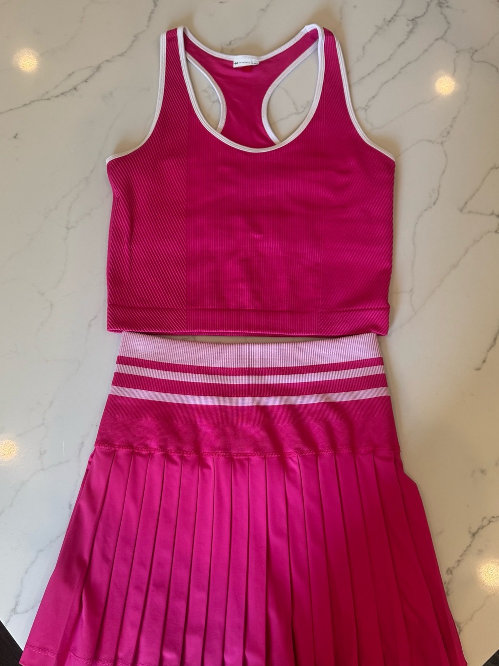 Wilson Hot Pink Midtown Skirt & Brami set